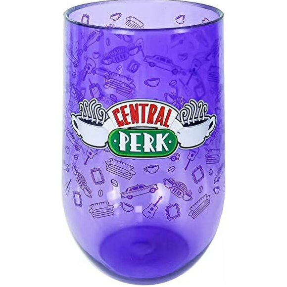 Central Perk Acrylic Wine Cup - Picture 1 of 1